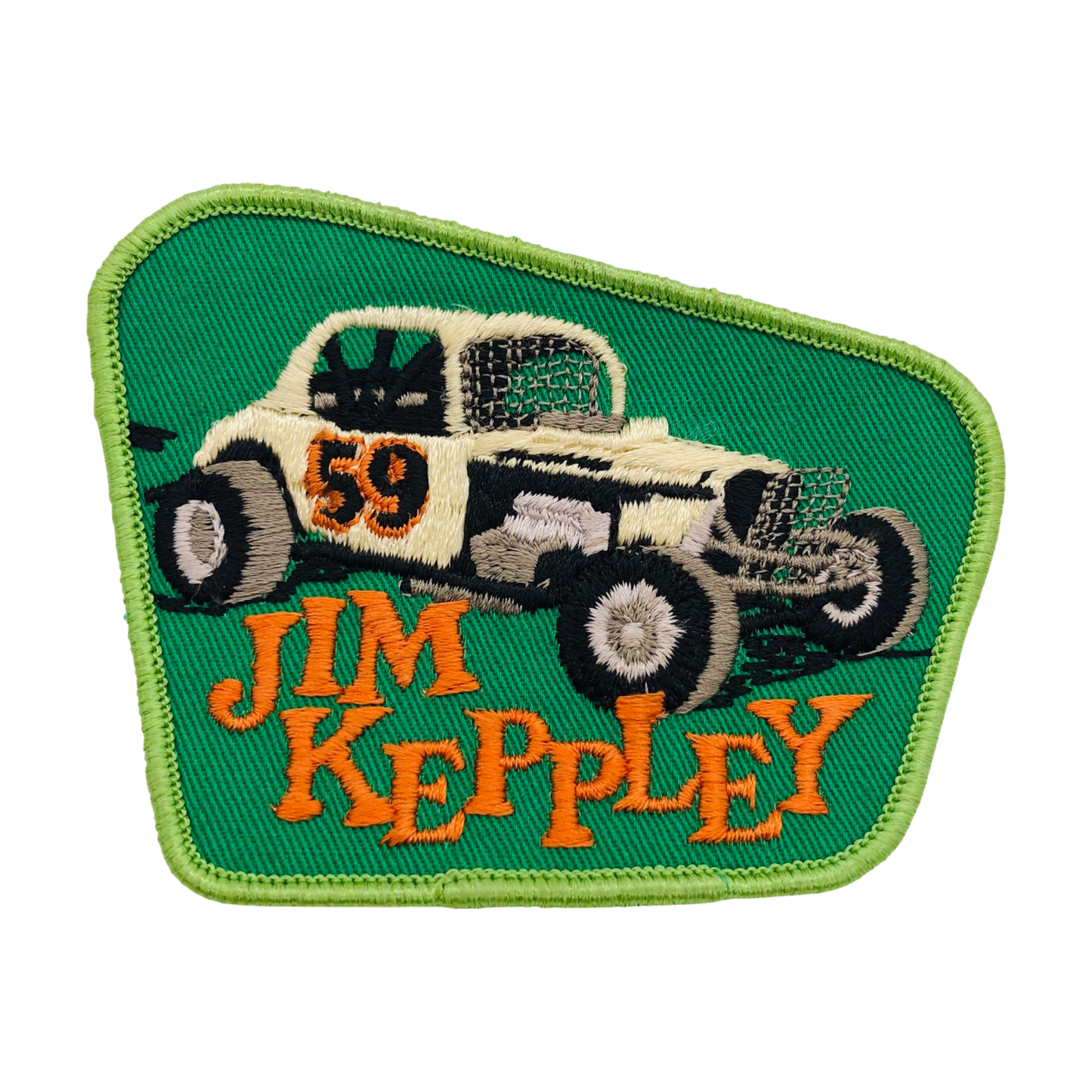 Vintage Jim Keppley Patch Dirt Track Racing Legend Patch