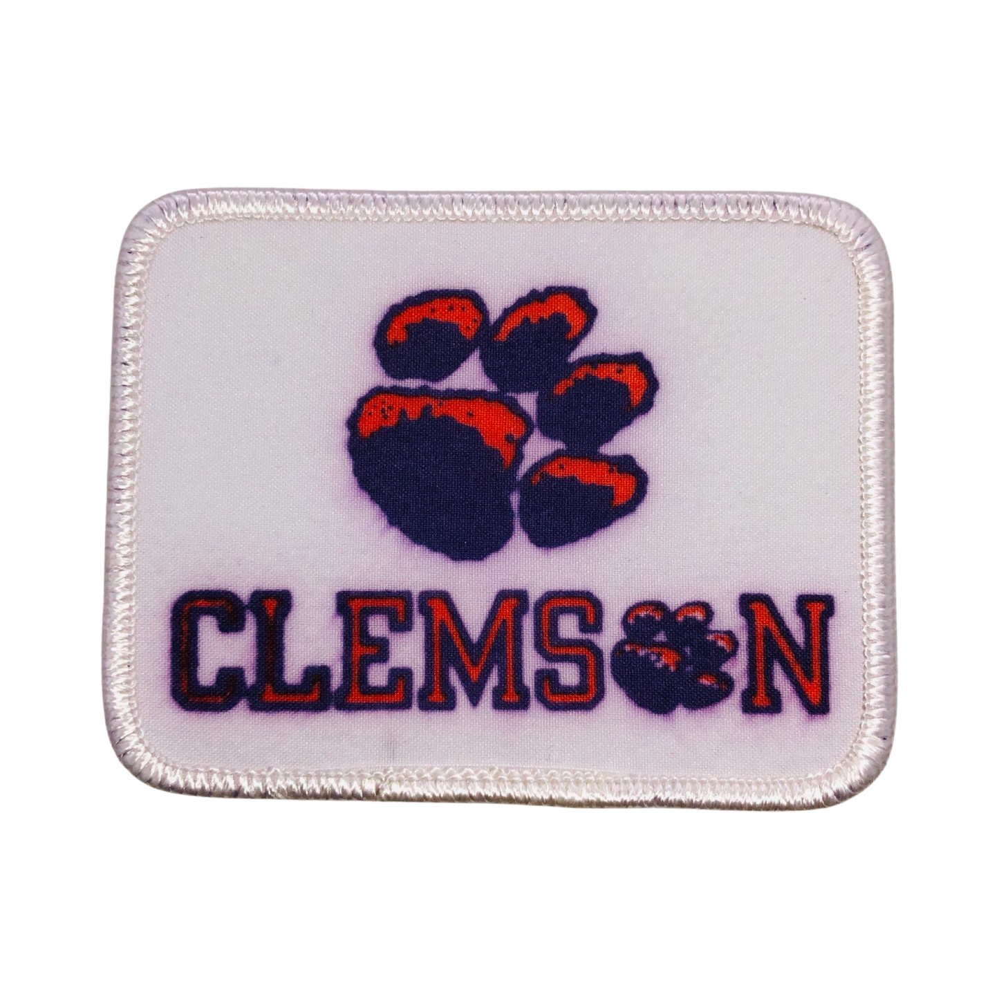 Clemson Tigers Vintage Patch Screen Printed