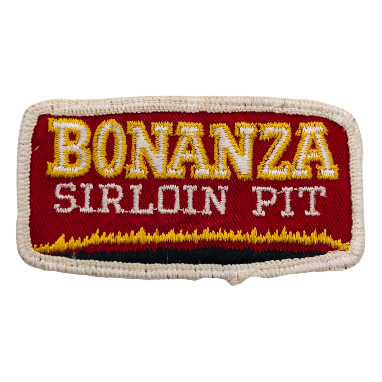 Bonanza Sirloin Pit Steaks BBQ Vintage Patch