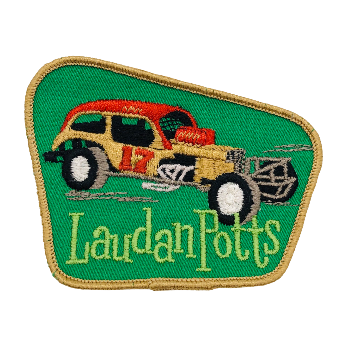 Vintage Laudan Potts Patch Dirt Track Racing Legend Patch