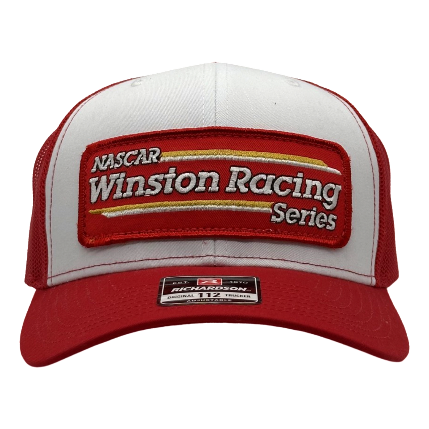 Vintage Nascar Winston Cup Series Patch sewn onto New Richardson 112 Hat