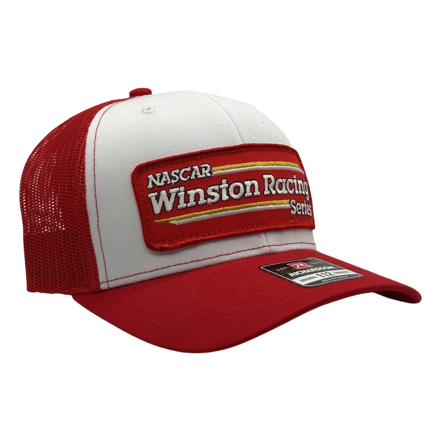 Vintage Nascar Winston Cup Series Patch sewn onto New Richardson 112 Hat