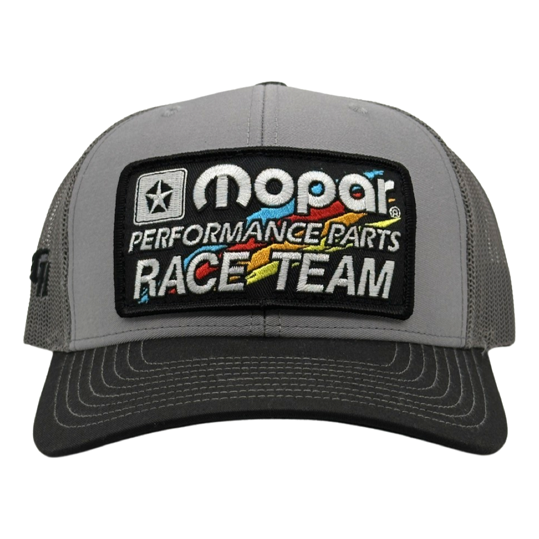 Vintage Mopar Race Team Dodge Patch sewn onto New Richardson 112 Hat