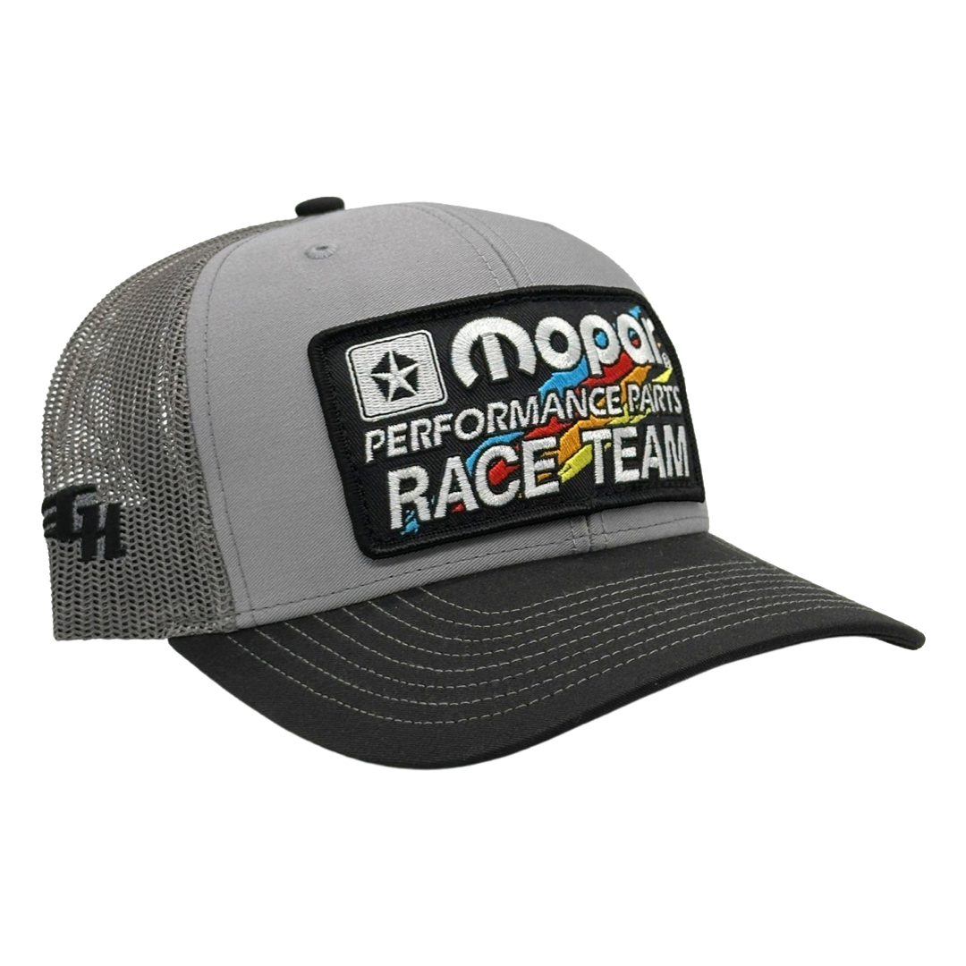 Vintage Mopar Race Team Dodge Patch sewn onto New Richardson 112 Hat