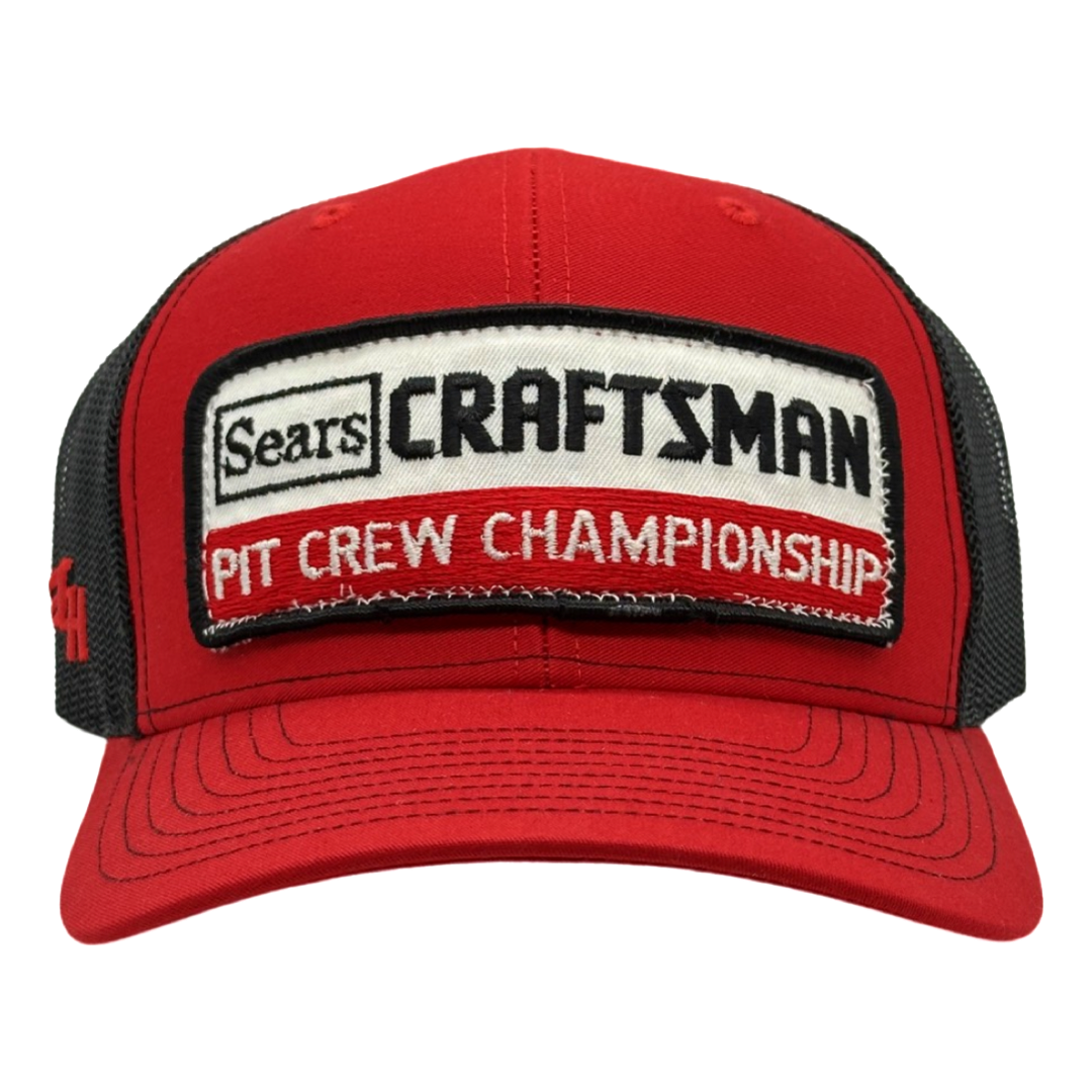 Vintage Craftsman Patch sewn onto New Richardson 112 Trucker Hat