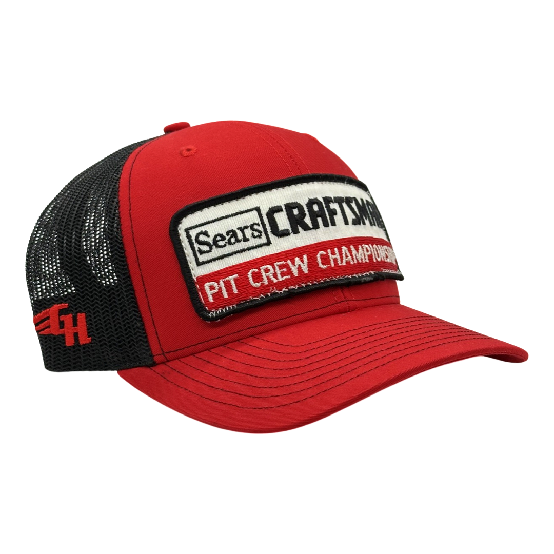 Vintage Craftsman Patch sewn onto New Richardson 112 Trucker Hat