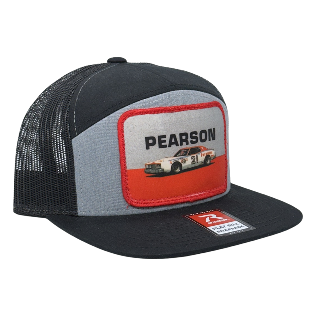 Vintage PEARSON Patch sewn onto New Richardson 168 Trucker Hat