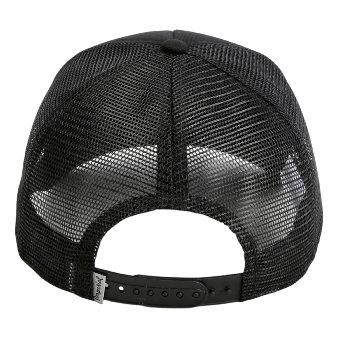 Imperial 1287 North County Trucker Cap Black