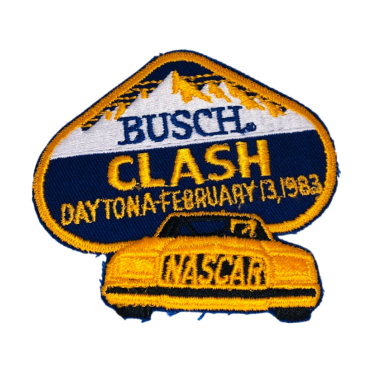1983 Daytona Speedway Nascar Busch Clash Beer Vintage Patch