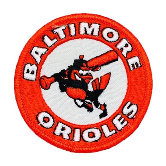 Baltimore Orioles Round 3 inch Baseball MLB Patch
