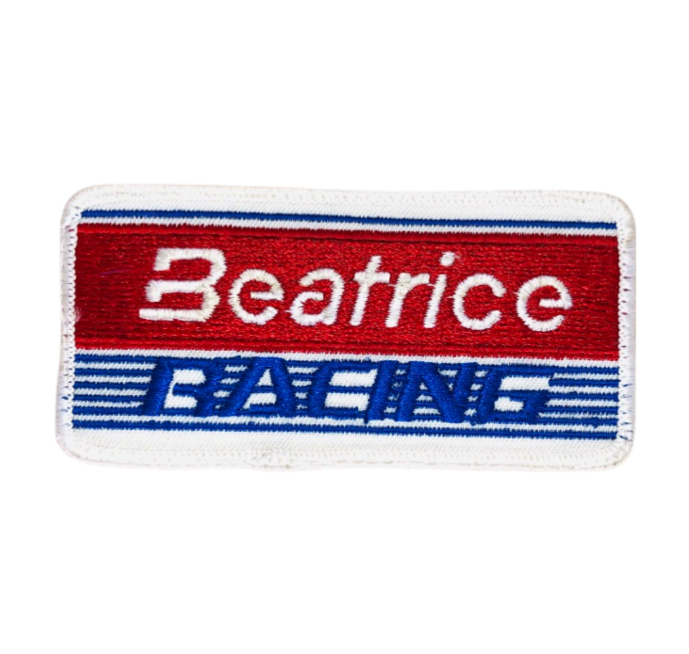 Beatrice Racing Mario Andretti Indy Car Vintage Patch