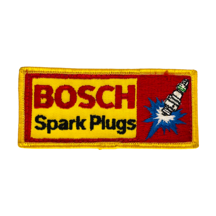 Bosch Spark Plugs Vintage Patch