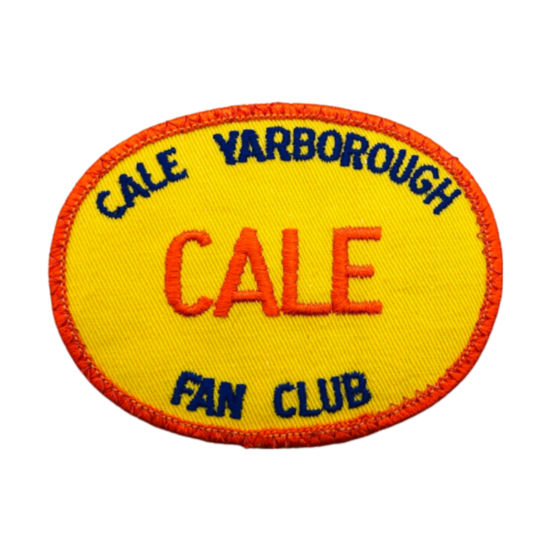 Cale Yarborough Fan Club Nascar Racing Vintage Patch
