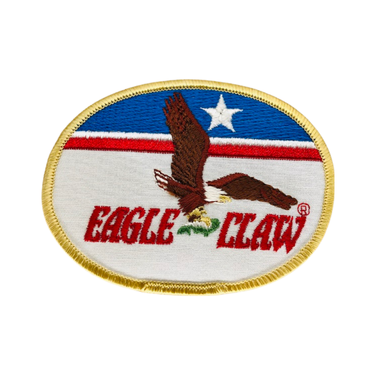 Eagle Claw Fishing Vintage Patch