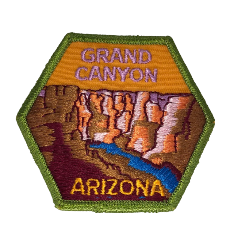 Grand Canyon Arizona National Park Vintage Patch