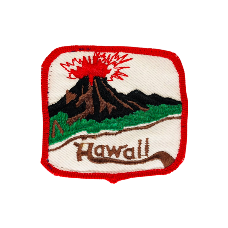 Hawaii Volcano Vintage Patch