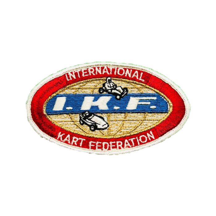 IKF International Kart Federation Vintage Patch
