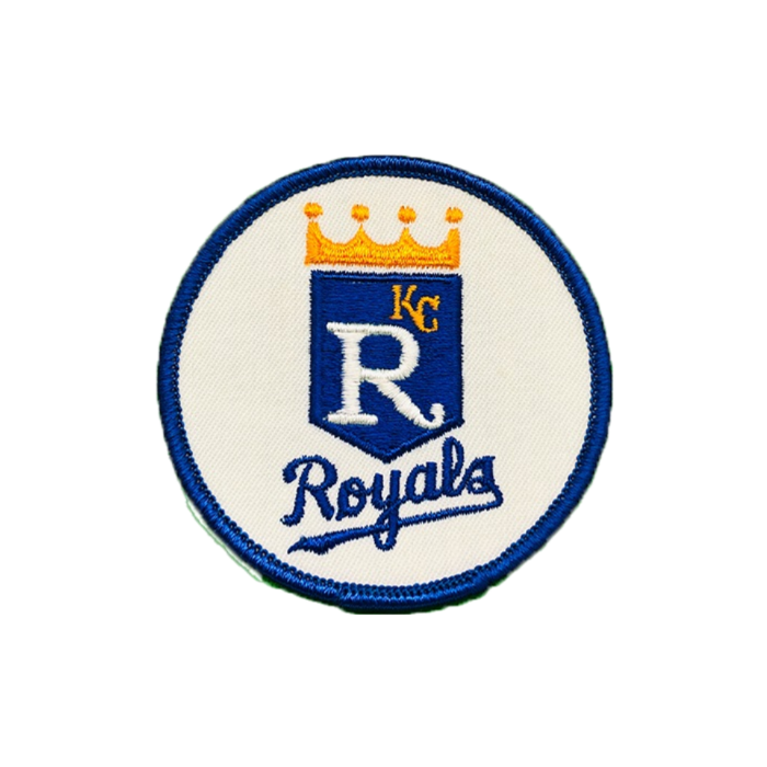Kansas City Royals Baseball Round MLB Patch