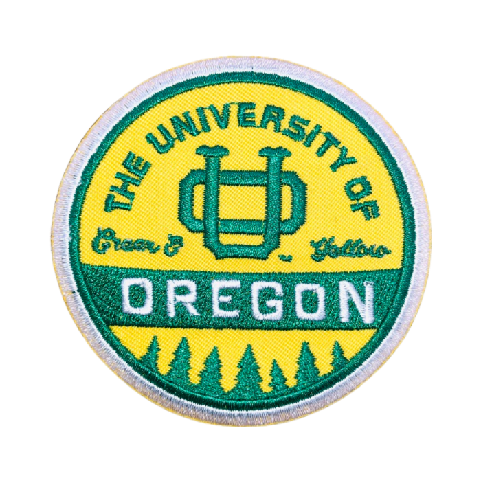 Oregon University Ducks Round 3 Vintage Patch