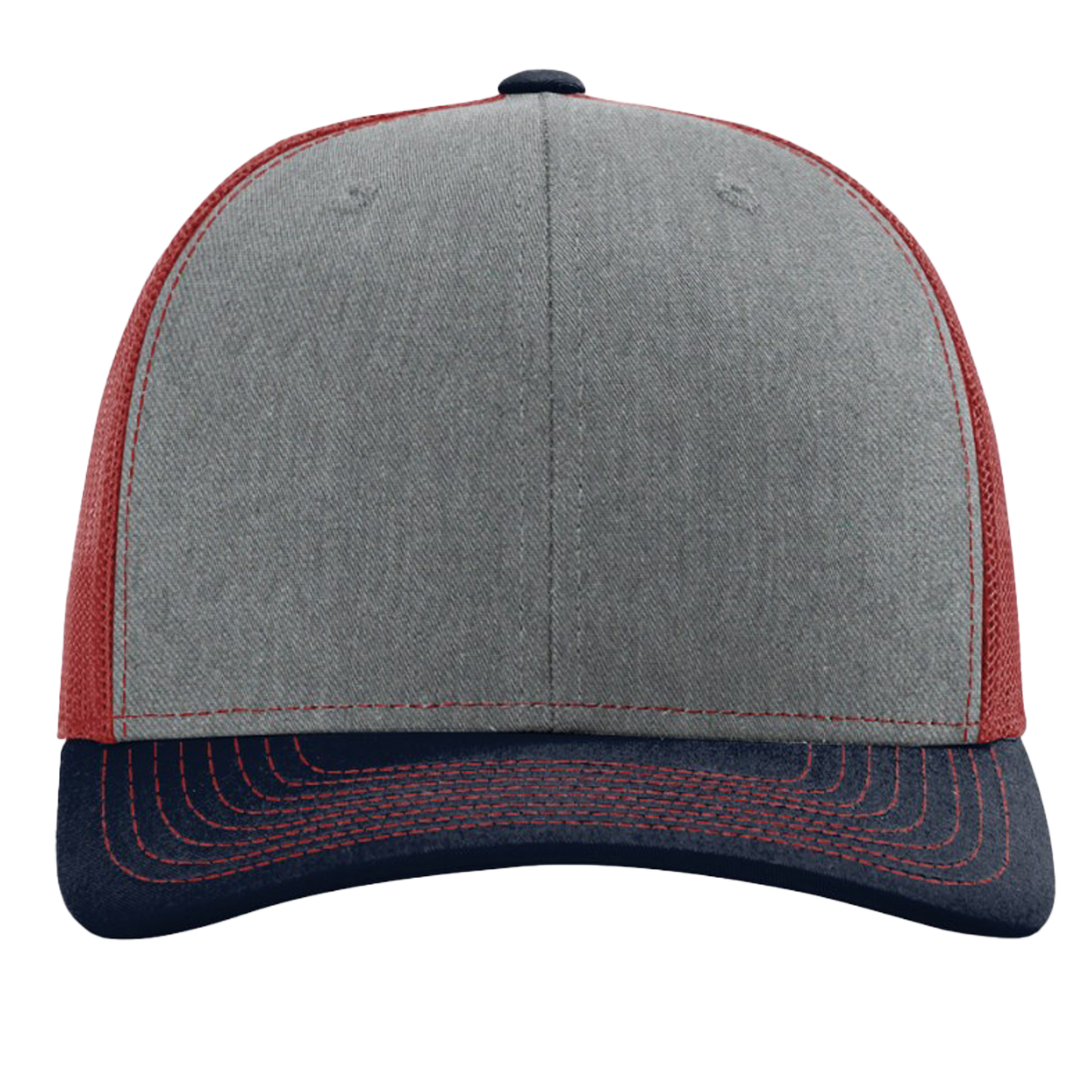 Richardson 112 Navy Heather Gray Cradinal