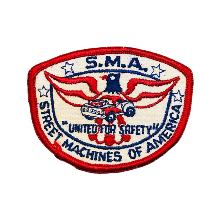 SMA Street Machines of America Vintage Patch