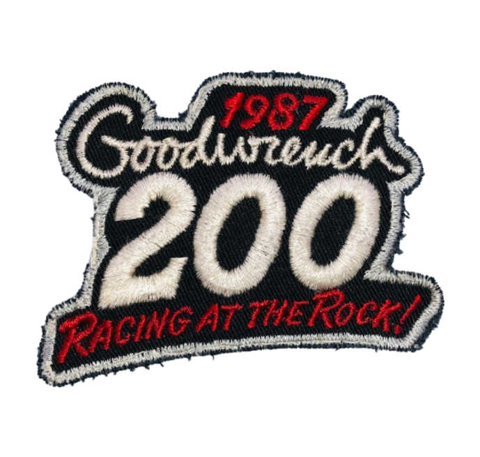 Vintage 1987 Rockingham Speedway Goodwrench 500 Patch