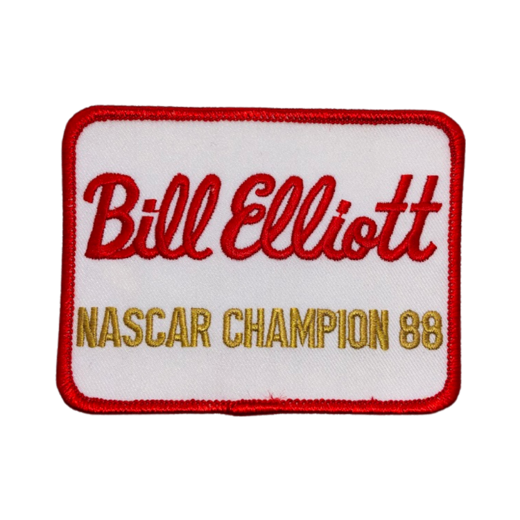 Vintage 1988 Bill Elliott Nascar Winston Cup Champion Patch