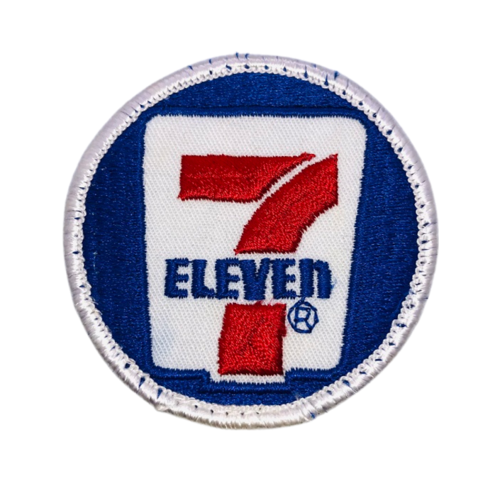 Vintage 711 Eleven Gas Stations Fuel Patch