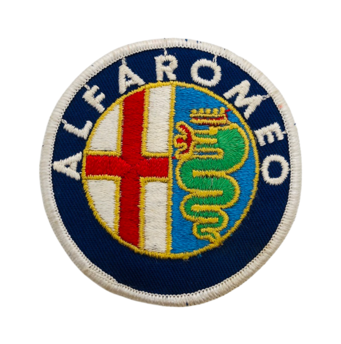 Vintage ALFA ROMEO Italy Round 3 Patch