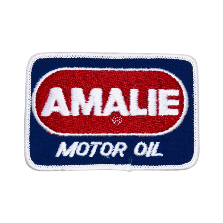 Vintage AMALIE Motor Oil NHRA Racing Patch