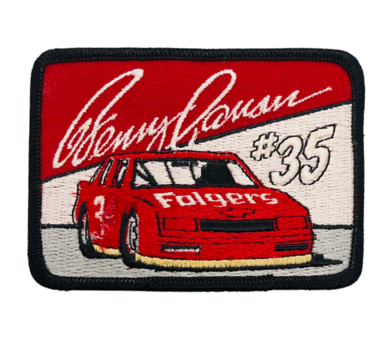 Vintage Benny Parsons Folgers Coffee Nascar Racing Patch
