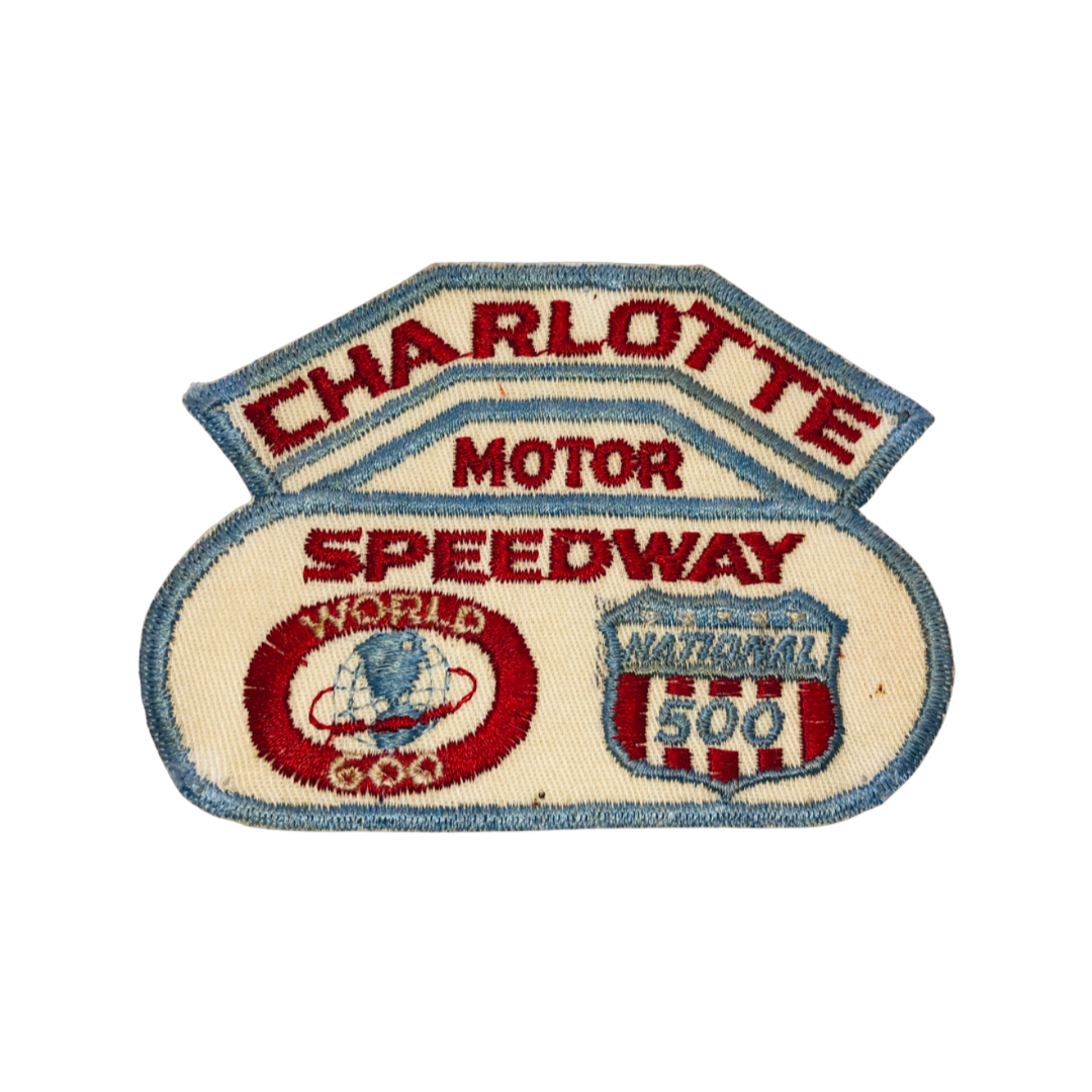 Vintage Charlotte Motor Speedway World 600 Patch V2