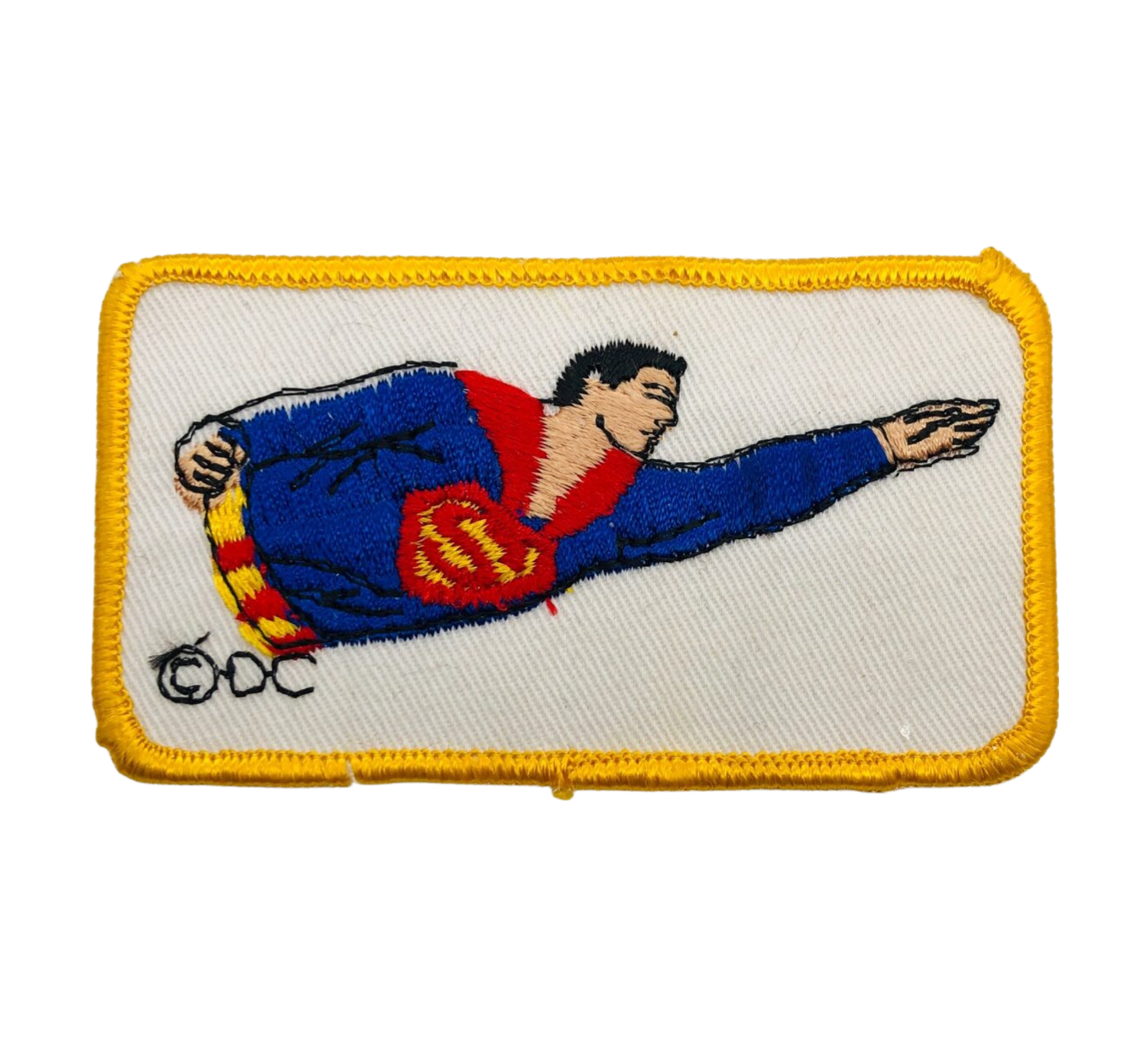 Vintage DC Comics Superman Super Hero Patch