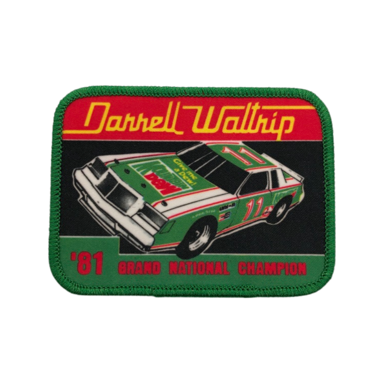 Vintage Darrell Waltrip Mountain Dew 81 Champion Nascar Racing Patch