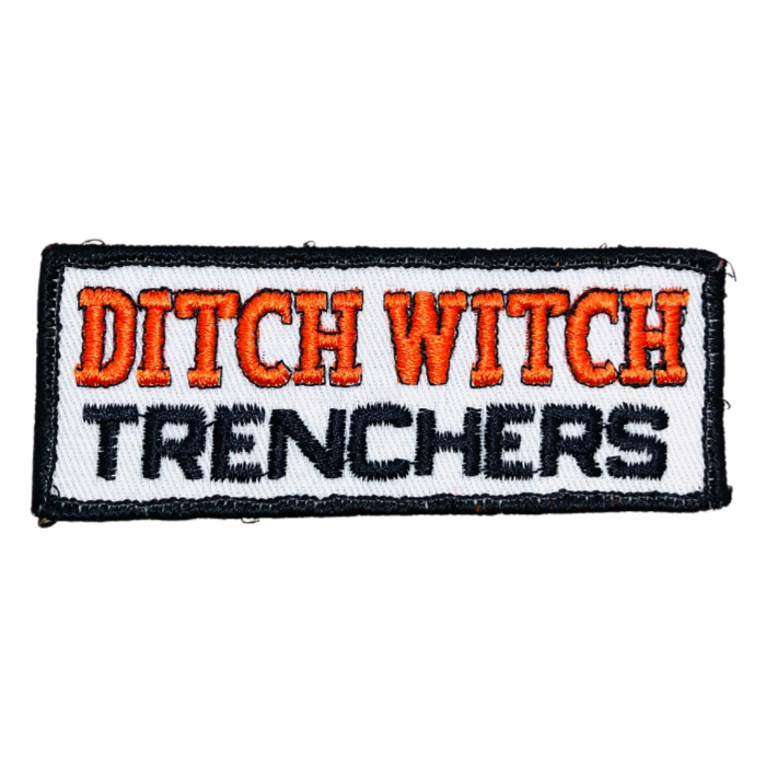 Vintage Ditch Witch Trenchers Patch