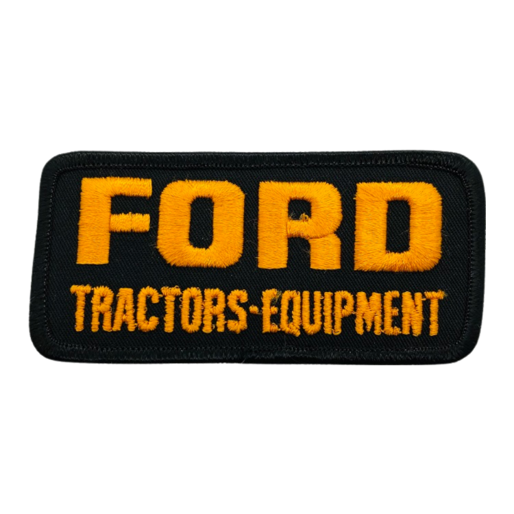 Vintage Ford Tractors Equipment Farming Patch