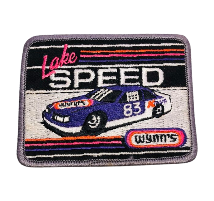 Vintage Lake Speed WYNNs OIL KMart Nascar Racing Patch