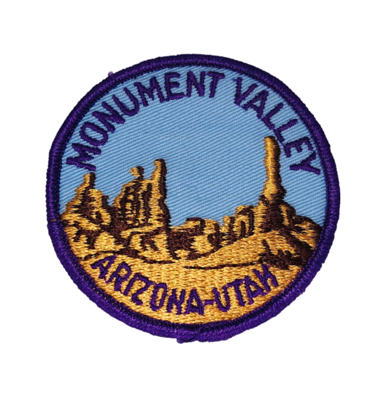 Vintage Monument Valley National Park Arizona Utah 3 inch Trailblazer Patch