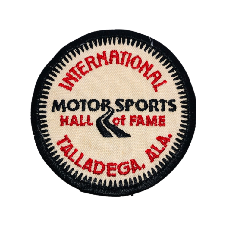 Vintage Nascar Talladega Motorsports Hall of Fame Round 3 Patch