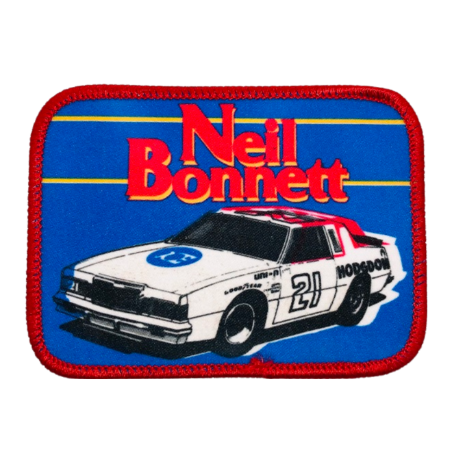 Vintage Neil Bonnett Wood Brothers Racing Nascar Patch