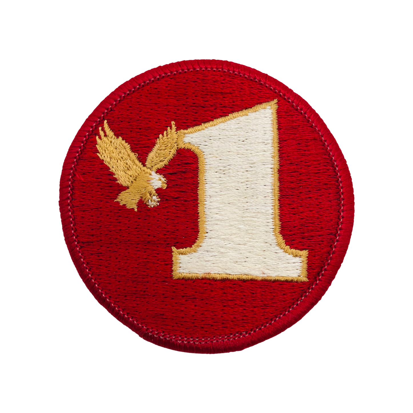 Vintage Winston 1 Nascar NHRA Racing Patch Eagle Gold