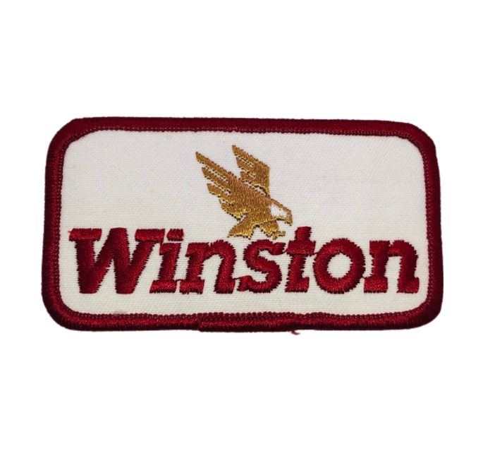 Vintage Winston Nascar NHRA Racing Patch Eagle