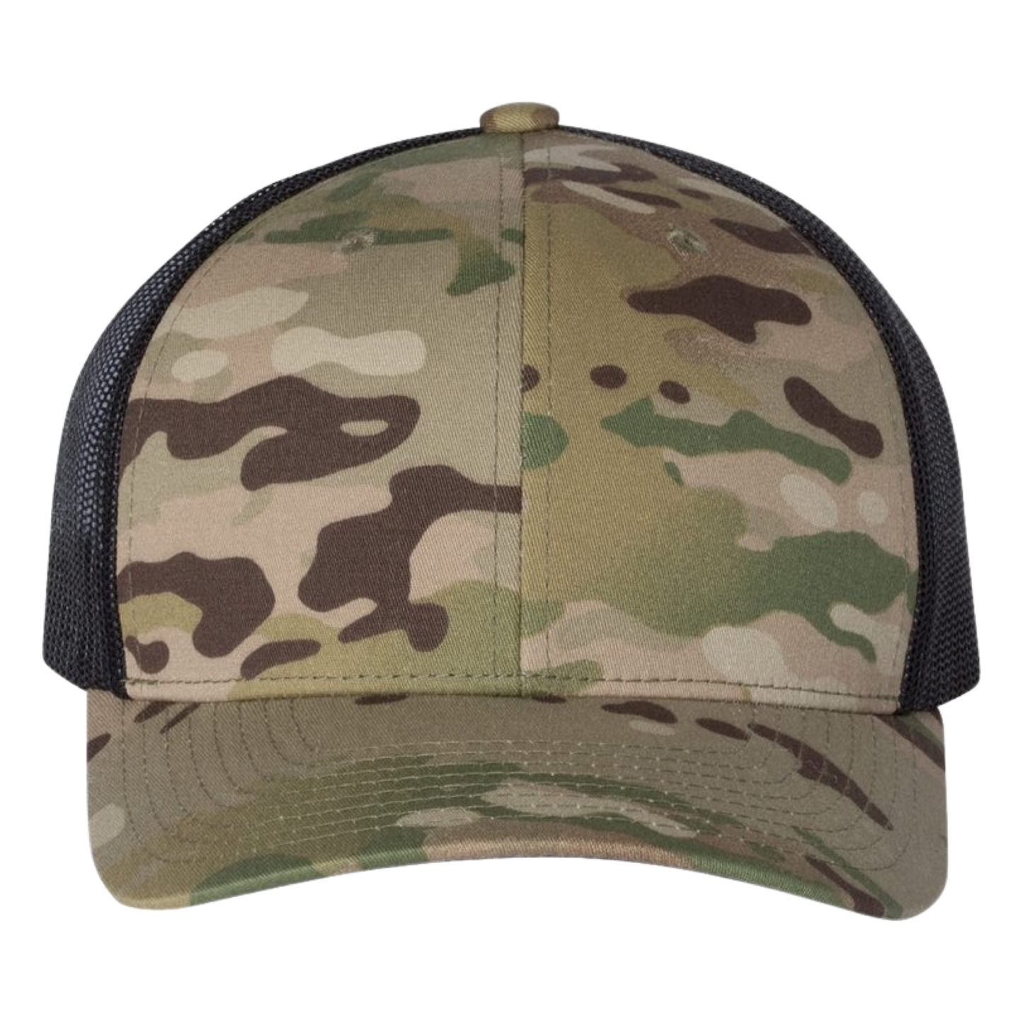Yupoong 6606 Multicam Original Camo Black