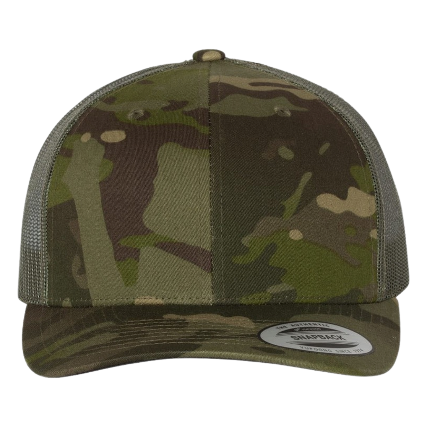 Yupoong 6606 Multicam Tropic Green Camo