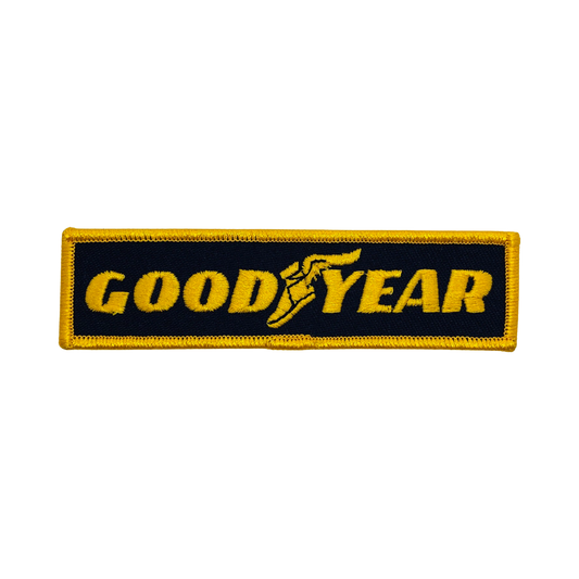 Goodyear Tires Racing Blue Yellow patch