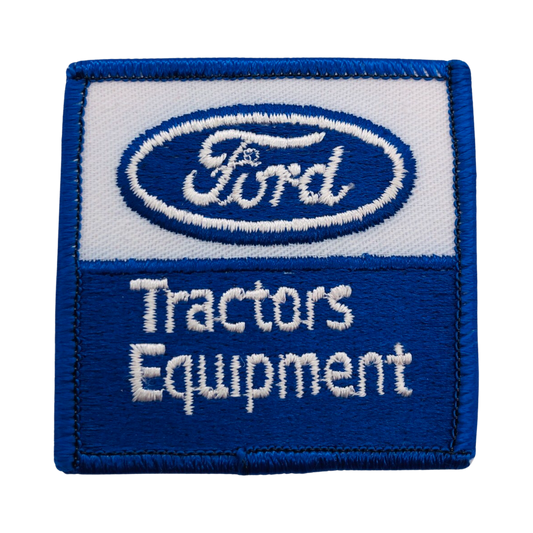 Ford Tractor Equipment Vintage Patch