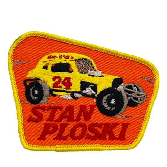 Vintage STAN PLOSKI  Patch Dirt Track Racing Legend Patch