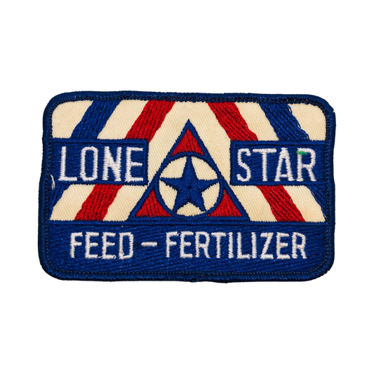 Lone Star Fertilizer Texas RWB Star Vintage Patch