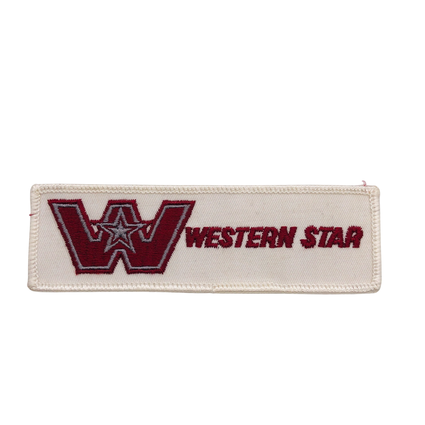 Vintage Western Star Trucking Patch Rectangle