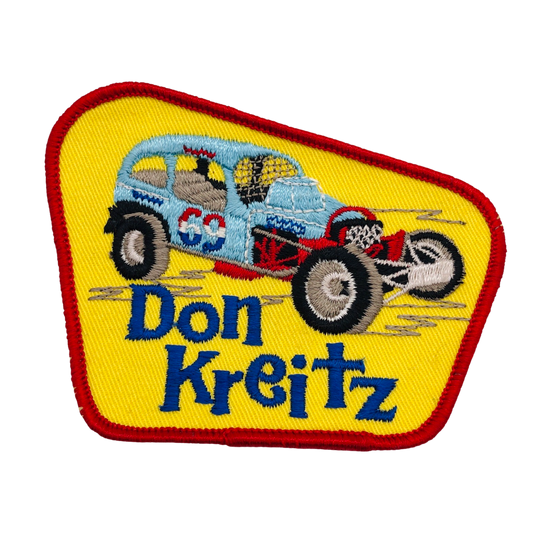 Vintage Don Kreitz Patch Dirt Track Racing Legend Patch